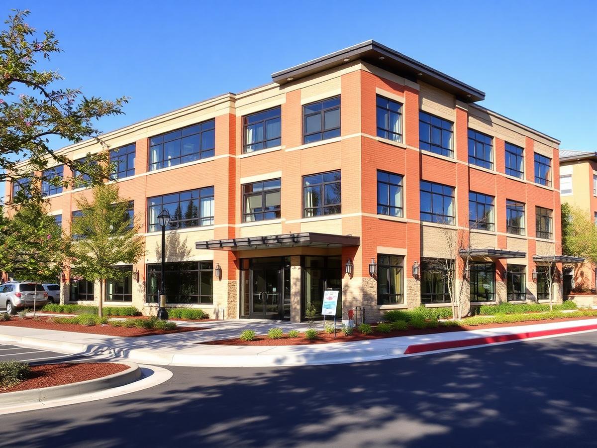 Professional office building exterior